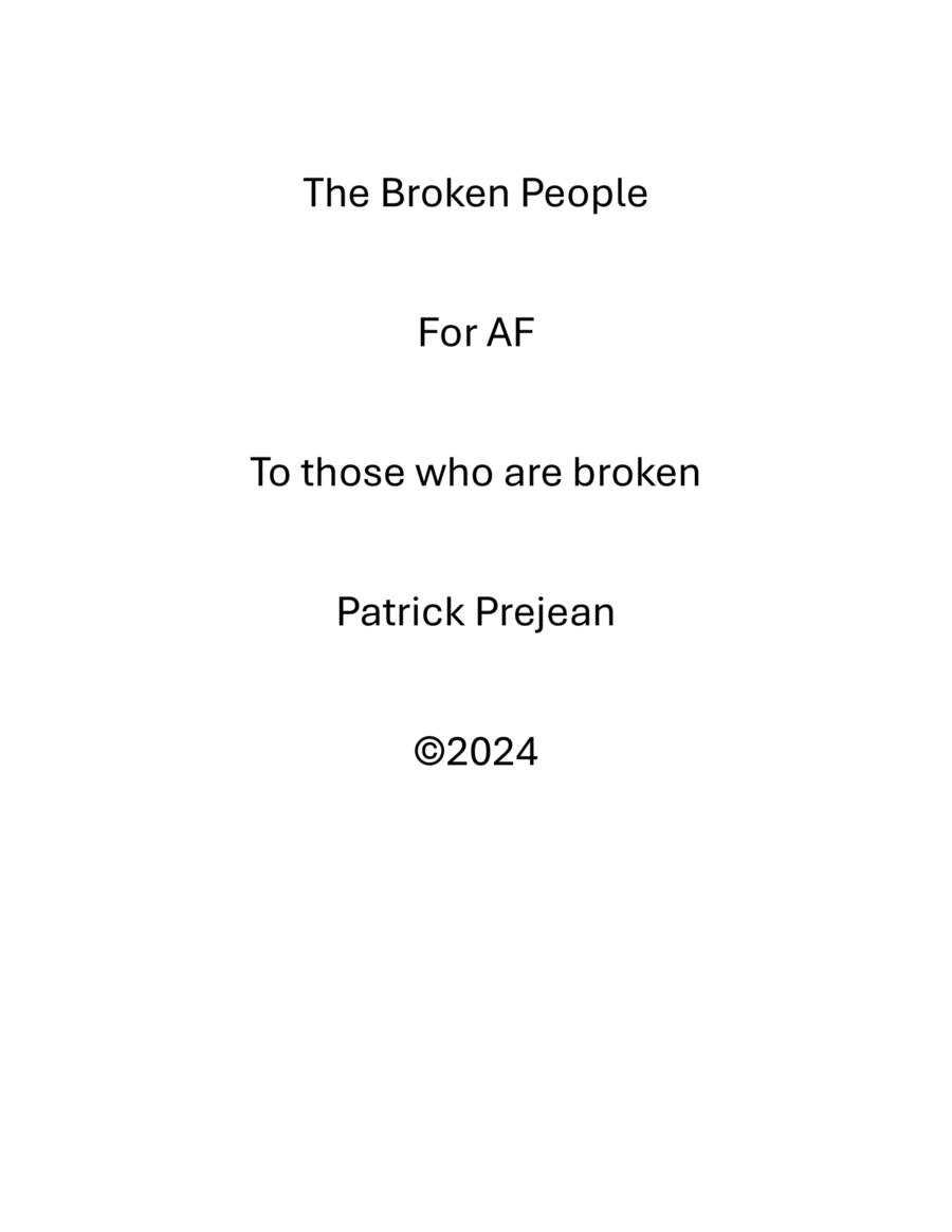 The Broken People