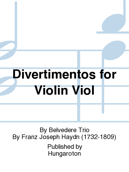 Divertimentos for Violin Viol image number null