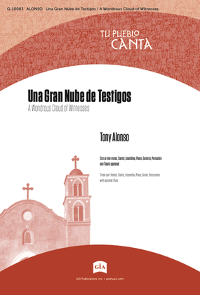Book cover for Una Gran Nube de Testigos / A Wondrous Cloud of Witnesses - Instrument edition