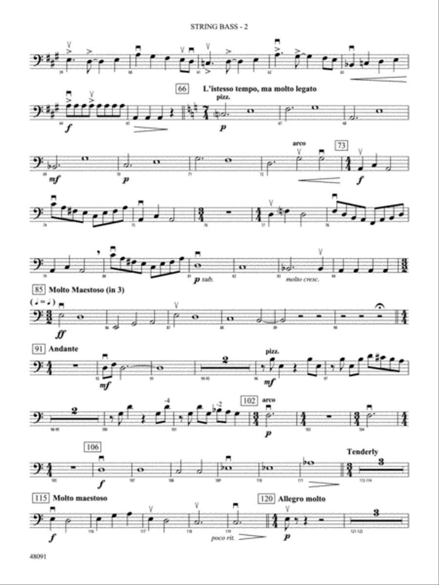 Century One Tusonic: String Bass String Orchestra scores gallery preview page 2