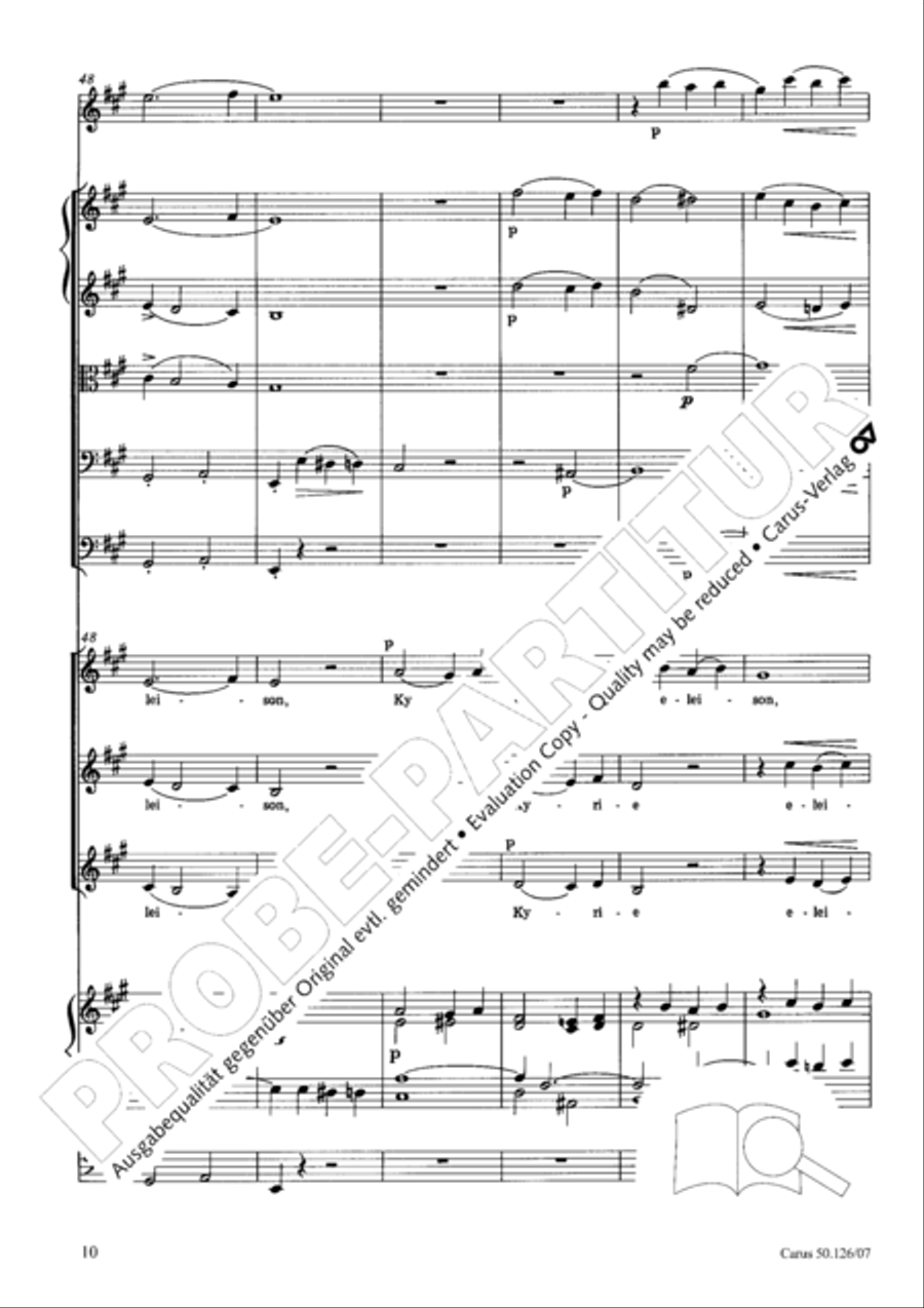 Mass in A major Mass in A major SSA scores gallery preview page 23