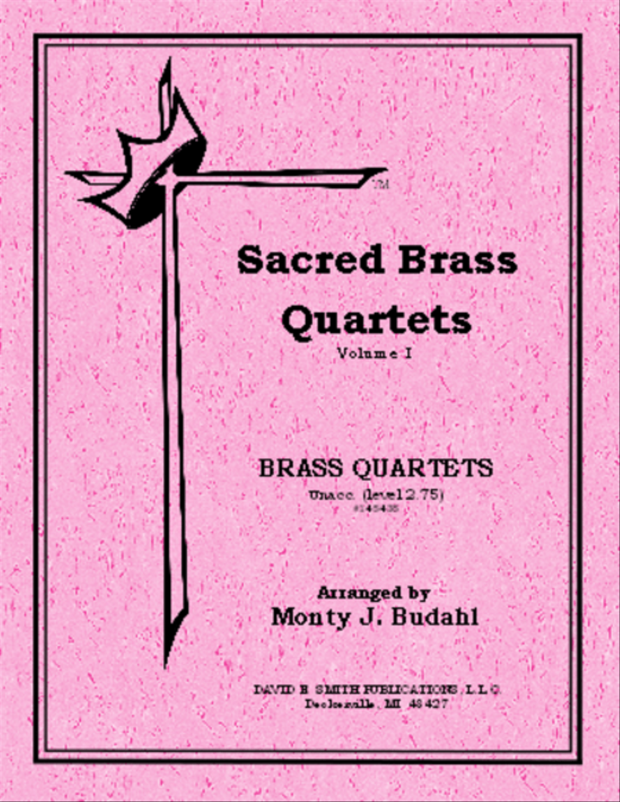 Sacred Brass Quartet Collection Vol #1 Brass Quartet scores gallery preview page 1