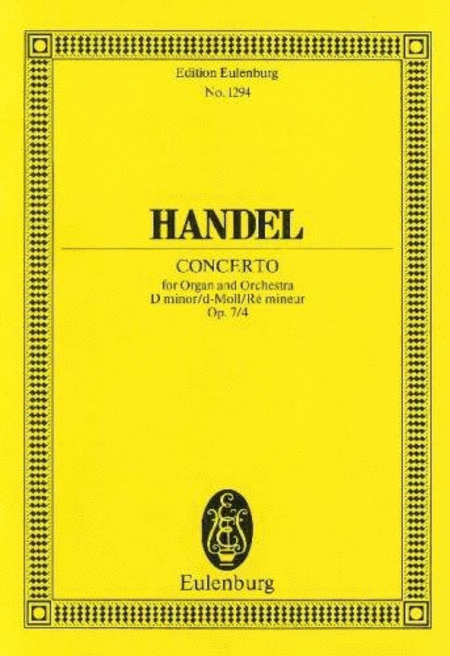 Concerto No. 10 in D minor, Op. 7/4