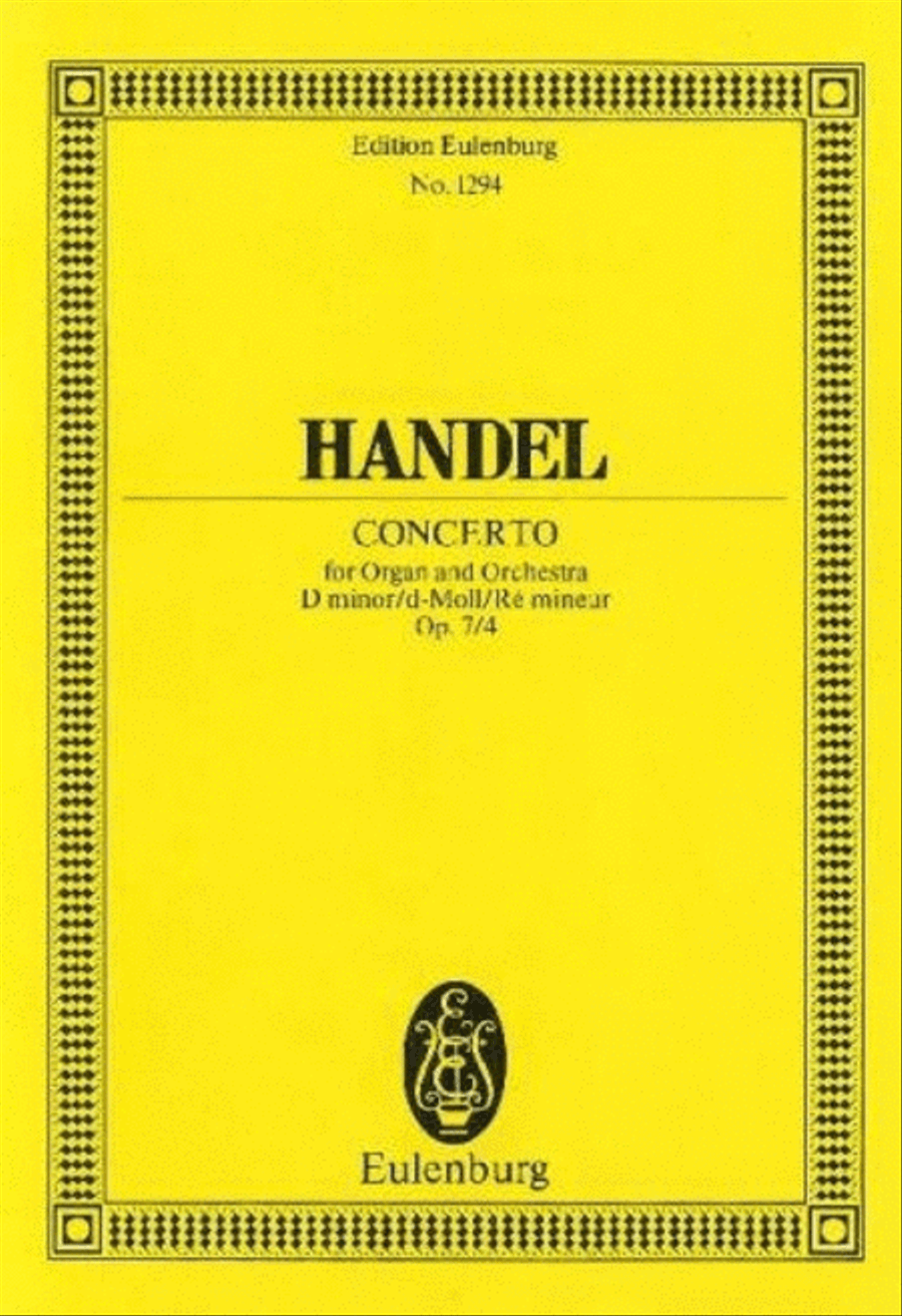 Concerto No. 10 in D minor, Op. 7/4