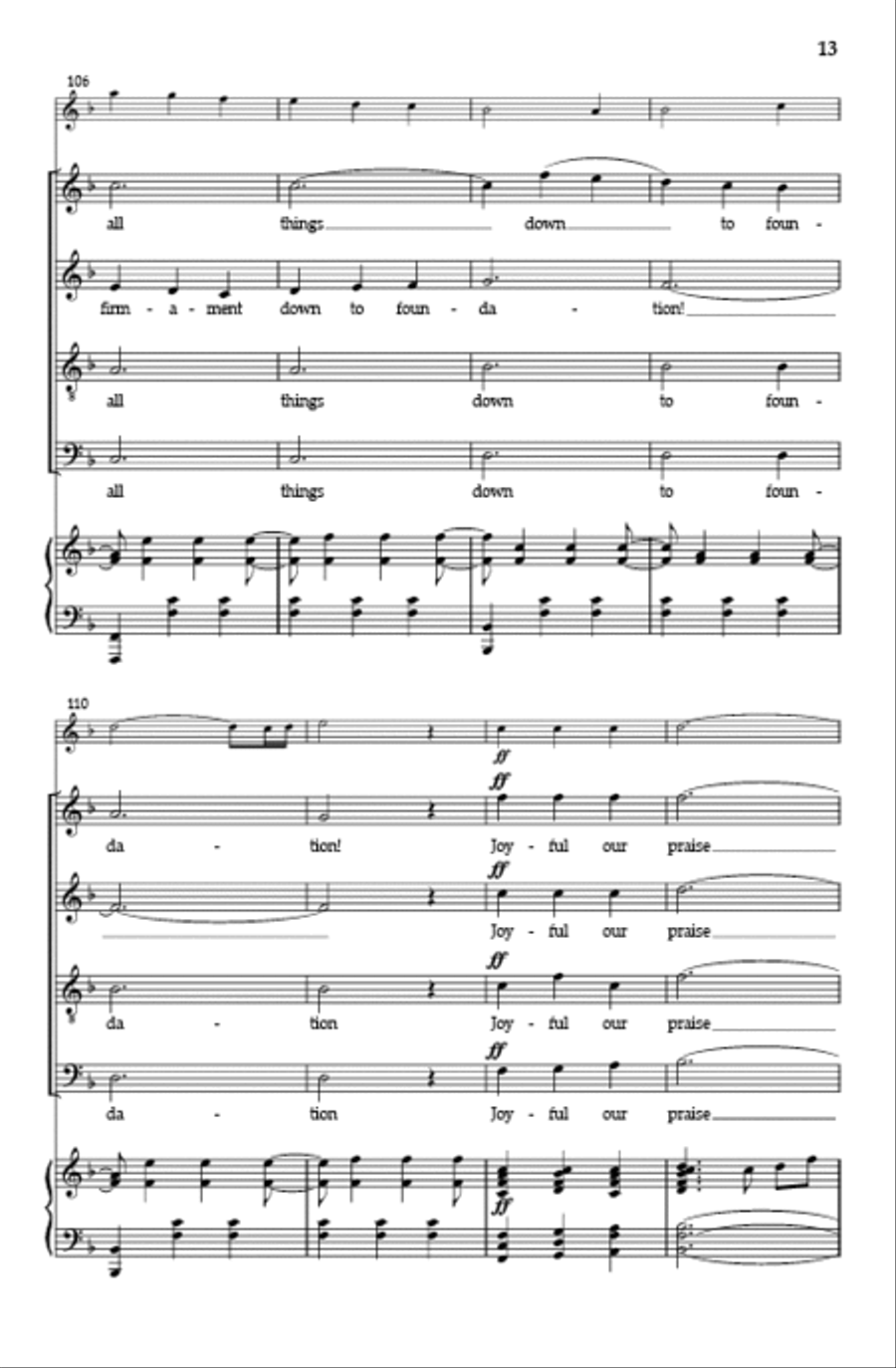 For This Joy 4-Part scores gallery preview page 12