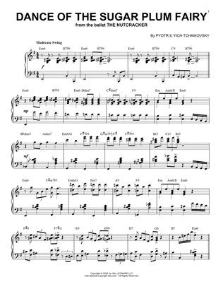 Book cover for Dance Of The Sugar Plum Fairy, Op. 71a [Jazz version] (arr. Brent Edstrom)