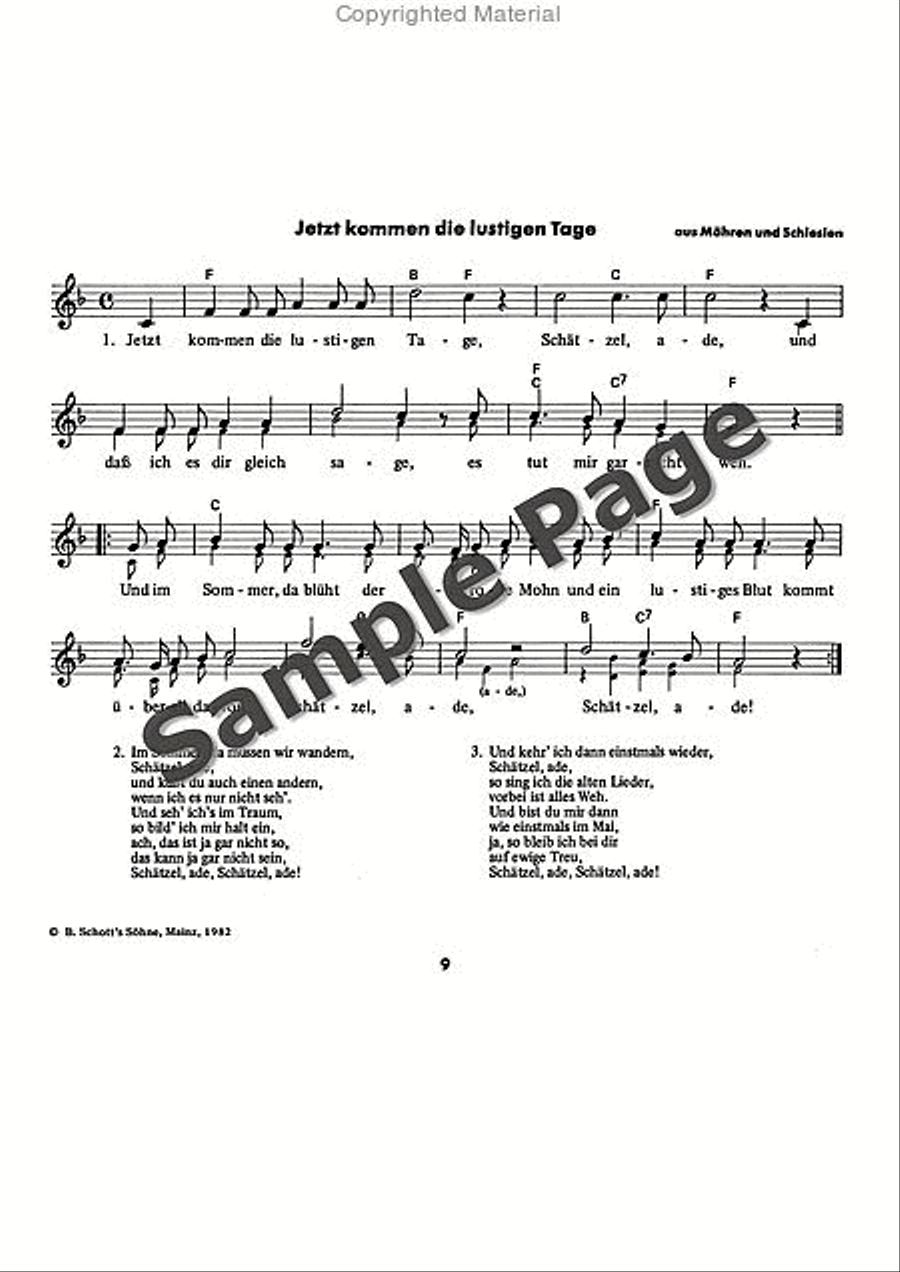 Es tonen die Lieder Recorder scores gallery preview page 10