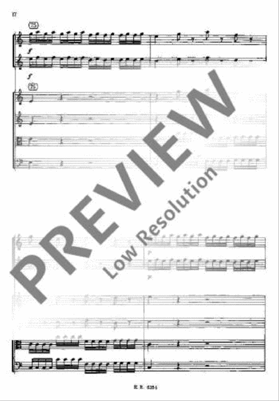 Concerto C major Trumpet Duet scores gallery preview page 21