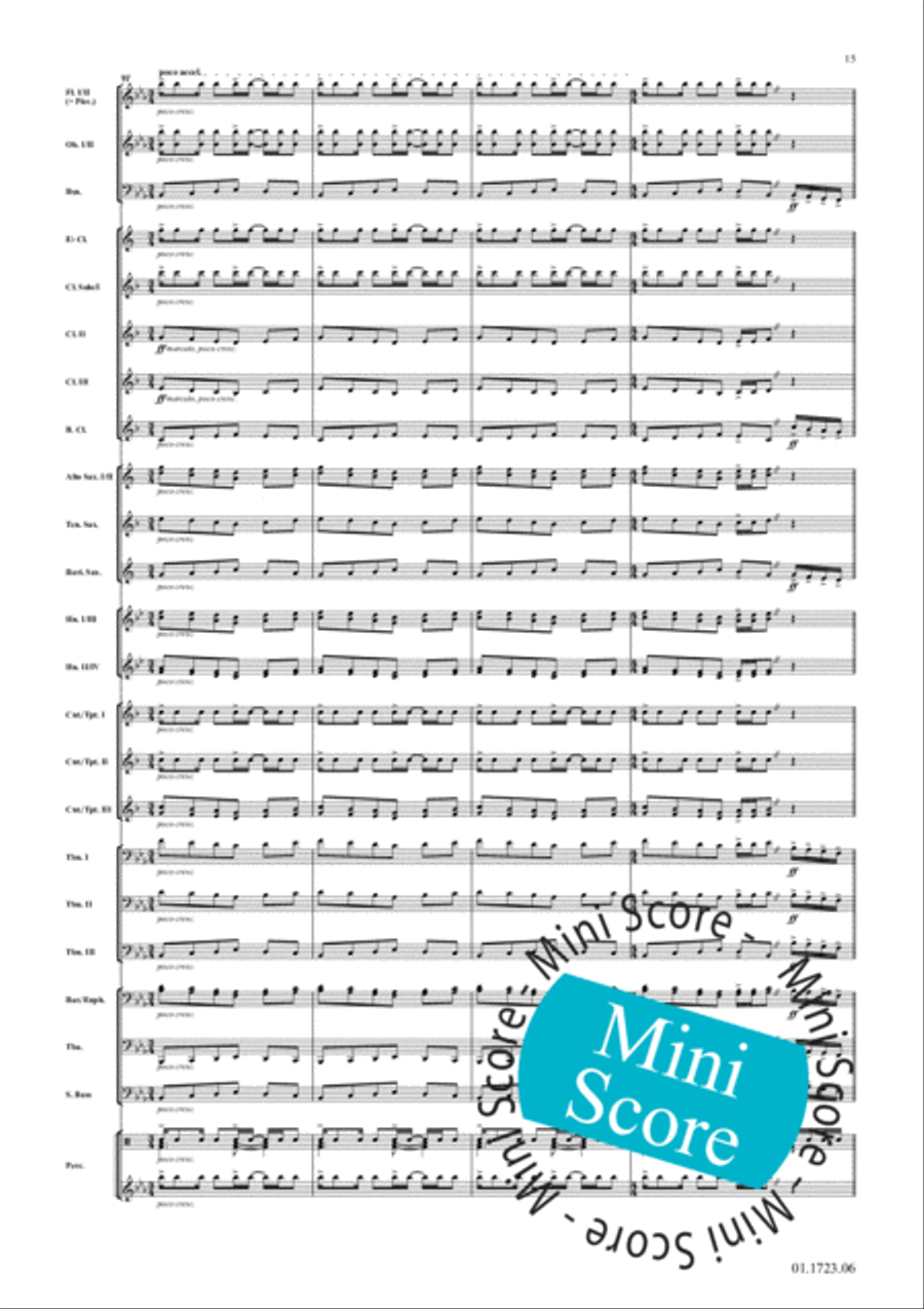 Cake-Walk Phantasy Cake-Walk Phantasy Concert Band scores gallery preview page 19