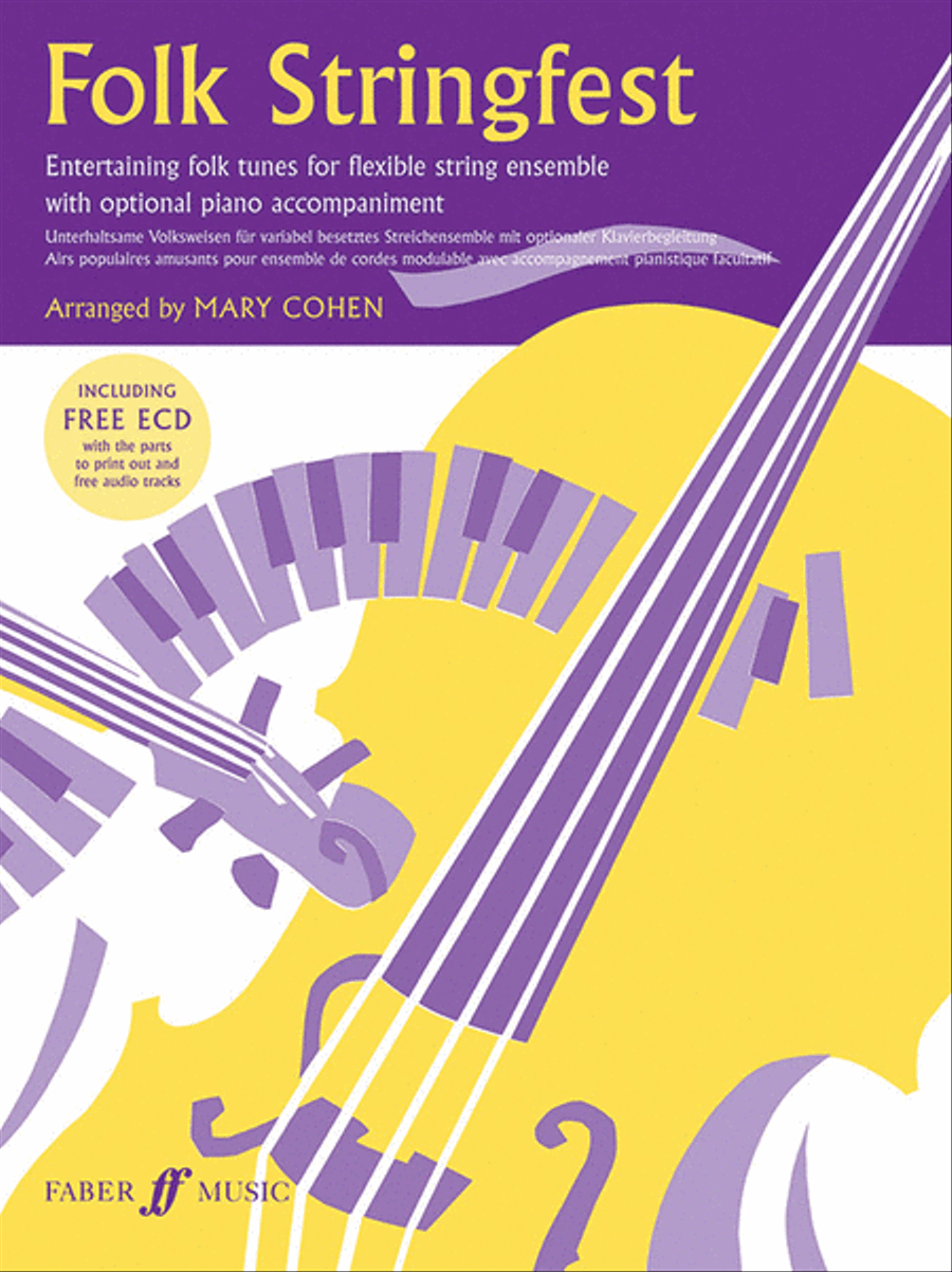Folk Stringfest (Score & ECD) Viola scores gallery preview page 1