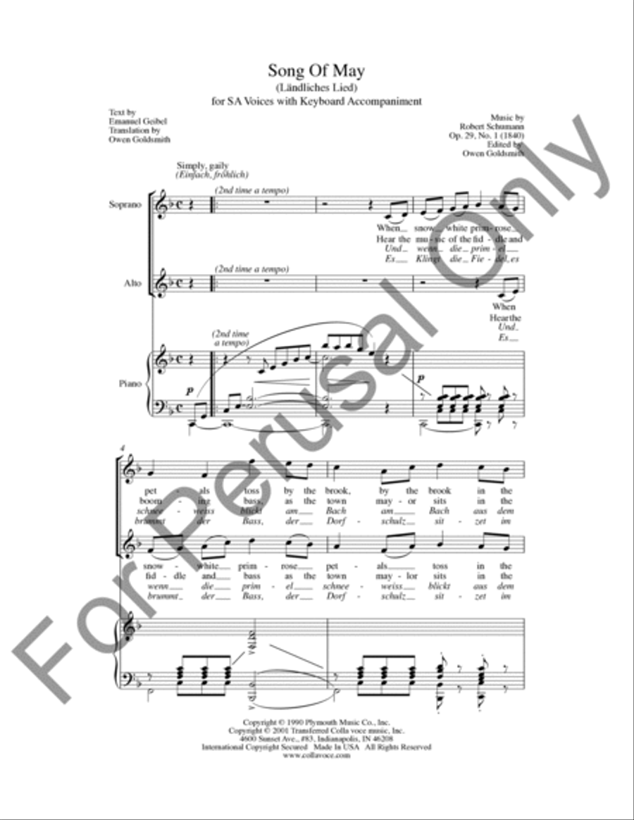 Song Of May SA scores gallery preview page 2