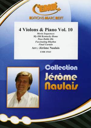 4 Violons & Piano Vol. 10