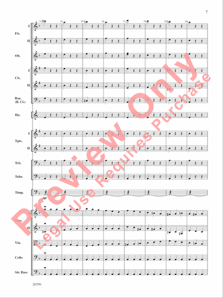 Symphony No. 9 Full Orchestra scores gallery preview page 8