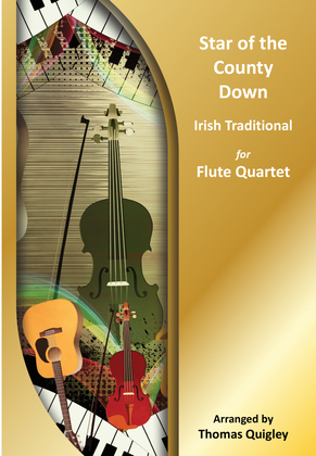 Book cover for Star of the County Down (Flute Quartet)