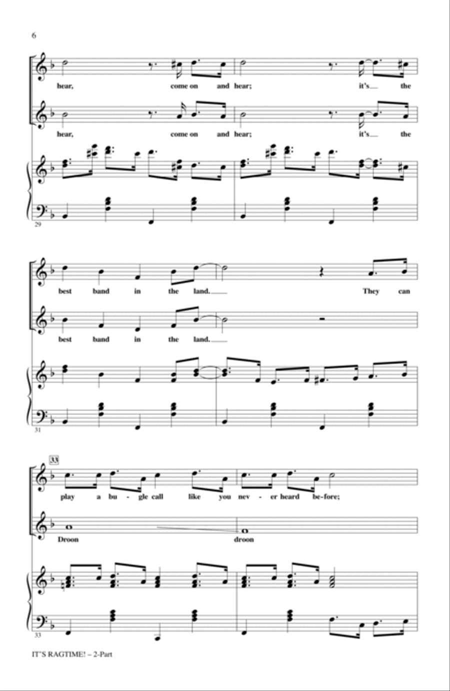 It's Ragtime! 2-Part scores gallery preview page 5