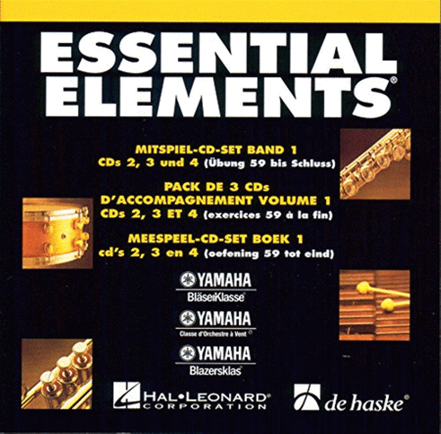 Essential Elements Band 1 - Mitspiel-CD-Set Concert Band Methods scores gallery preview page 1