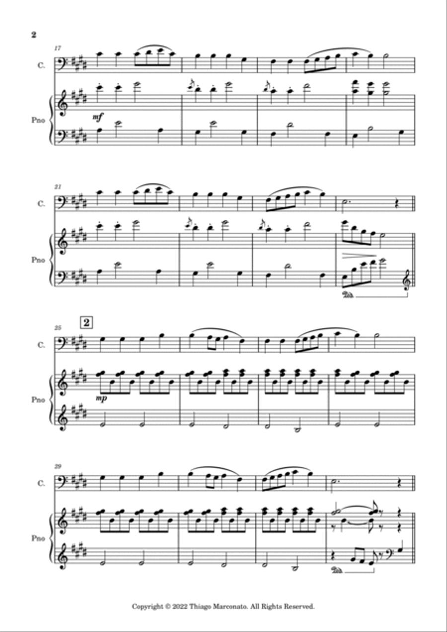 Always Cheerful Always Cheerful Piano scores gallery preview page 2