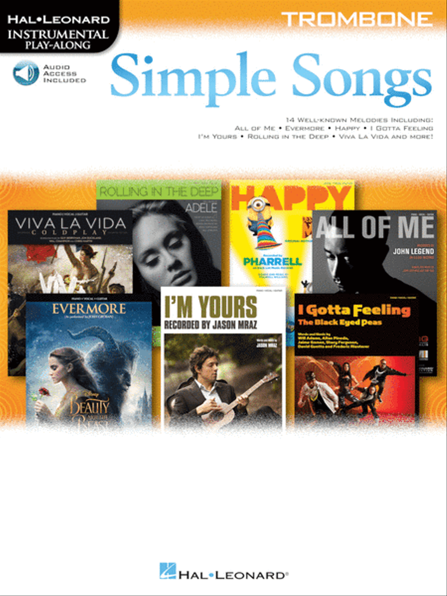 Simple Songs Trombone Solo scores gallery preview page 1