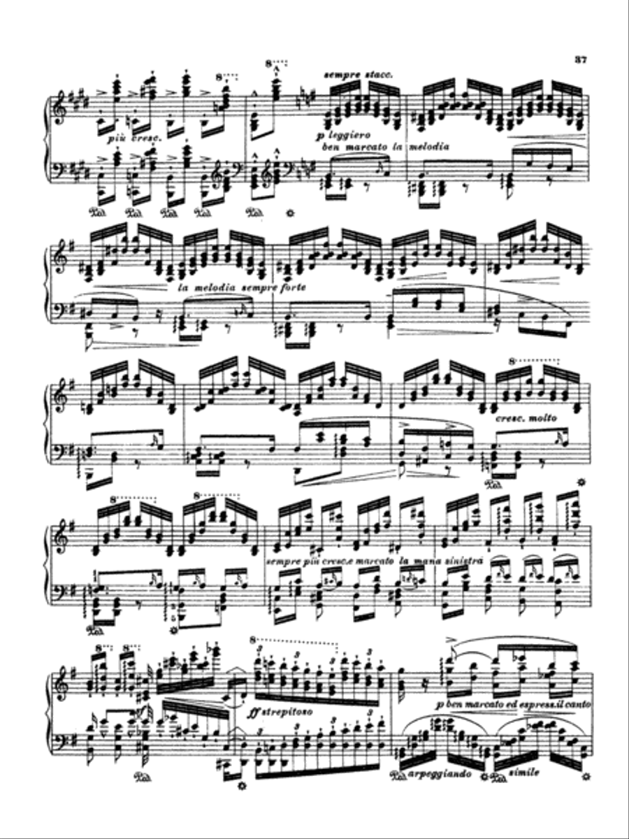 Liszt: Etudes (Volume III) Piano Method scores gallery preview page 2