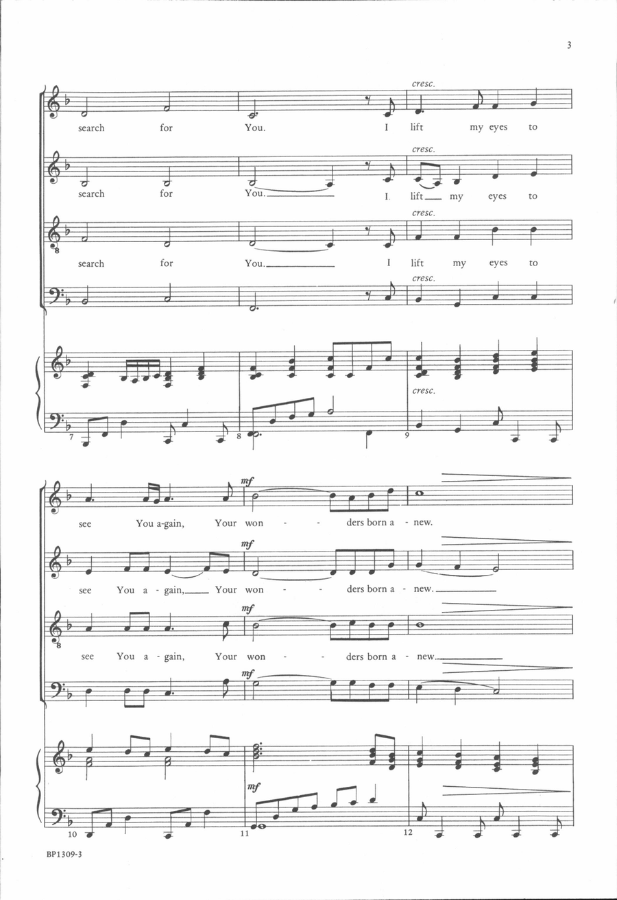 In the Quiet Hours In the Quiet Hours 4-Part scores gallery preview page 3