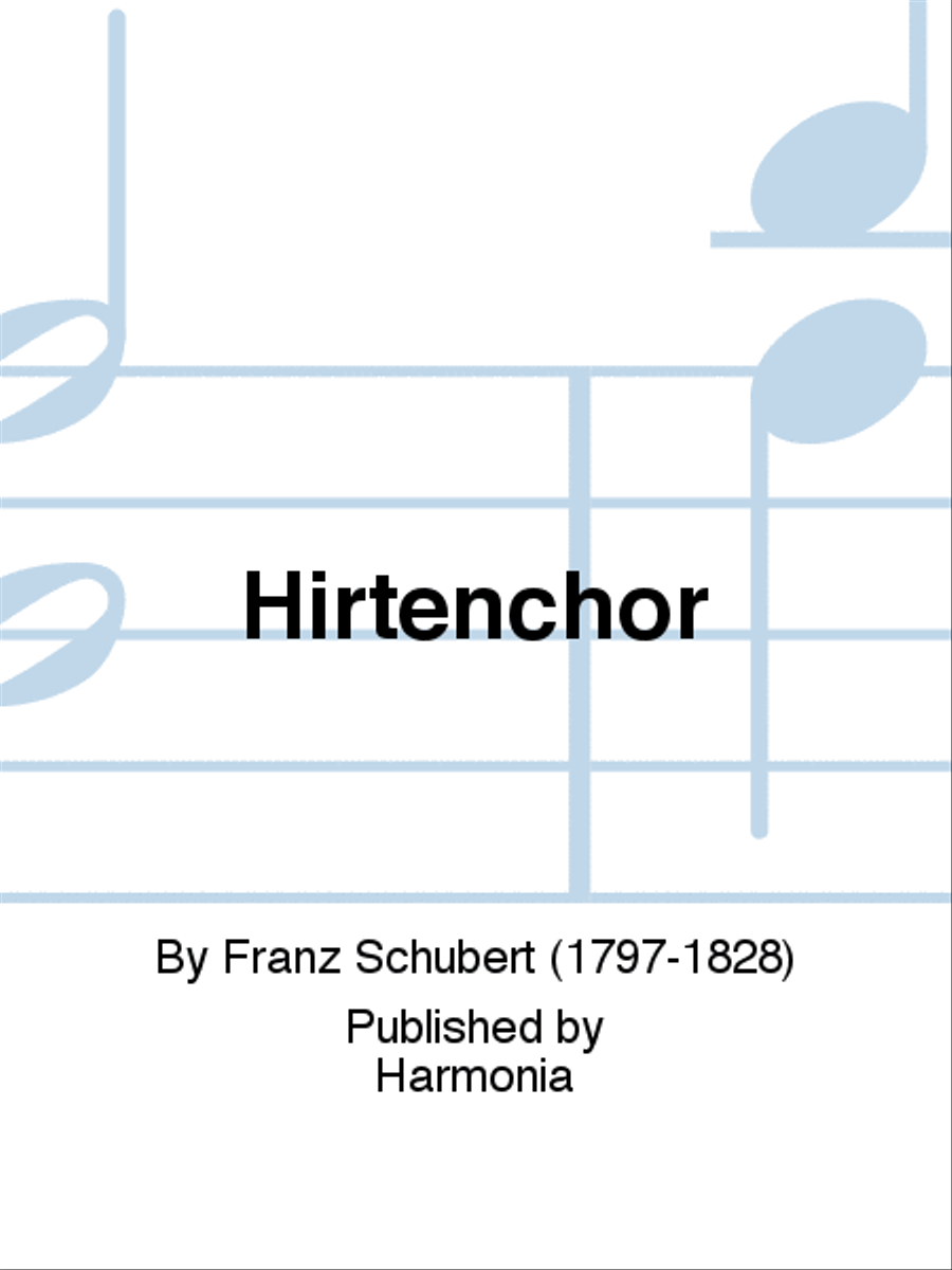 Hirtenchor 4-Part scores gallery preview page 1
