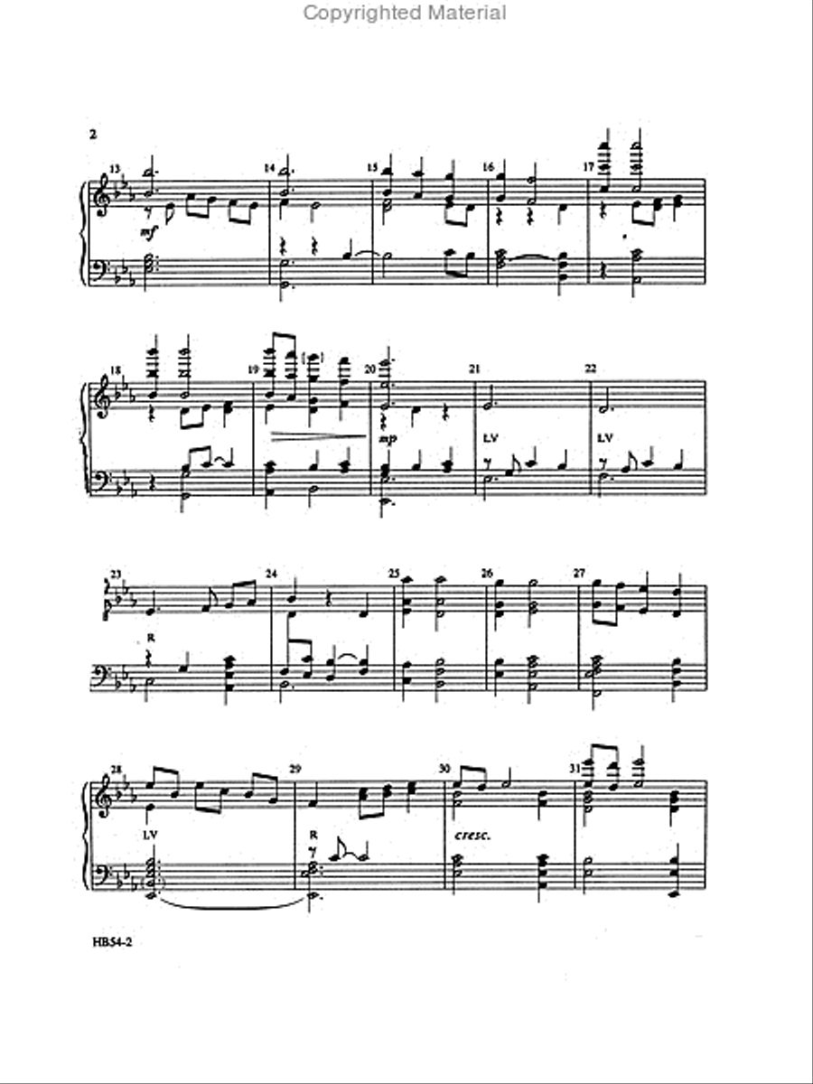 Dona Nobis Pacem - Wagner 5-Octaves scores gallery preview page 2