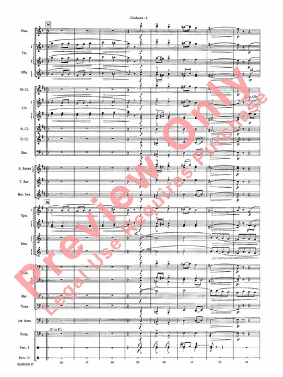 Brighton Beach Brighton Beach Concert Band scores gallery preview page 8