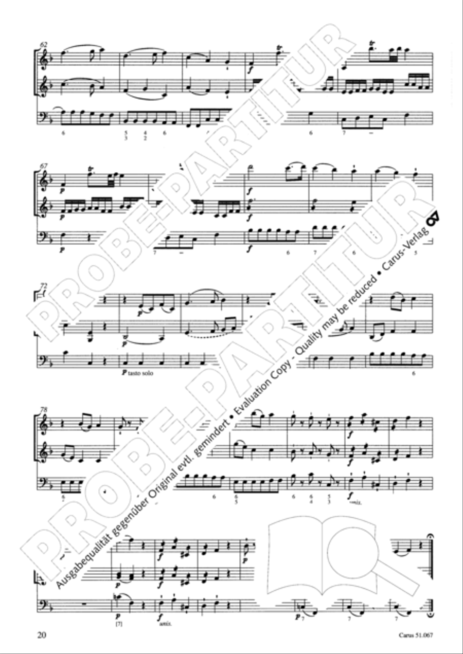 Church Sonatas Church Sonatas Collection / Songbook scores gallery preview page 21