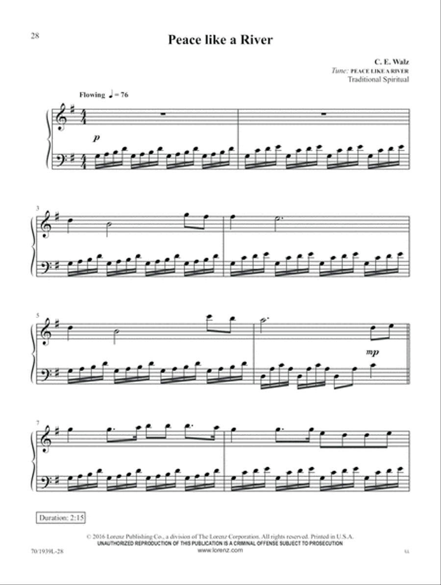 Lord of My Heart Piano Solo scores gallery preview page 20