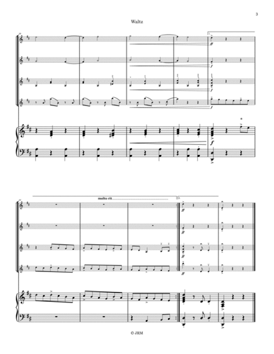 Waltz from Sleeping Beauty (flex instrumentation, violins) image number null