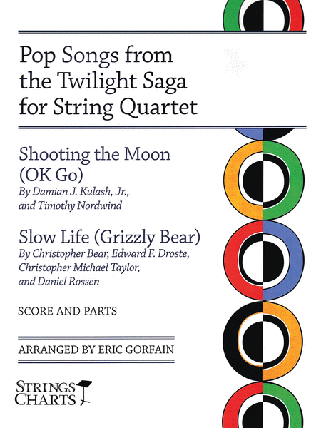 Pop Songs from the Twilight Saga for String Quartet image number null