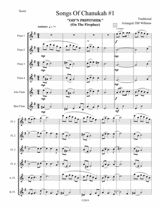 Songs Of Chanukah #1 (Flute Choir)
