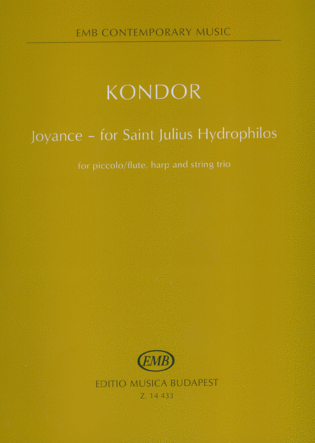 Joyance - for Saint Julius Hydrophilos for picco