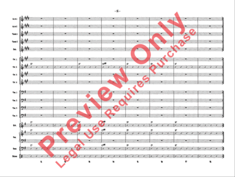 One Mint Julep Jazz Ensemble scores gallery preview page 15