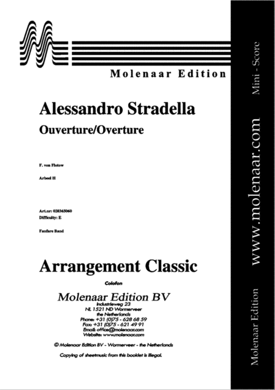 Alessandro Stradella Concert Band scores gallery preview page 2