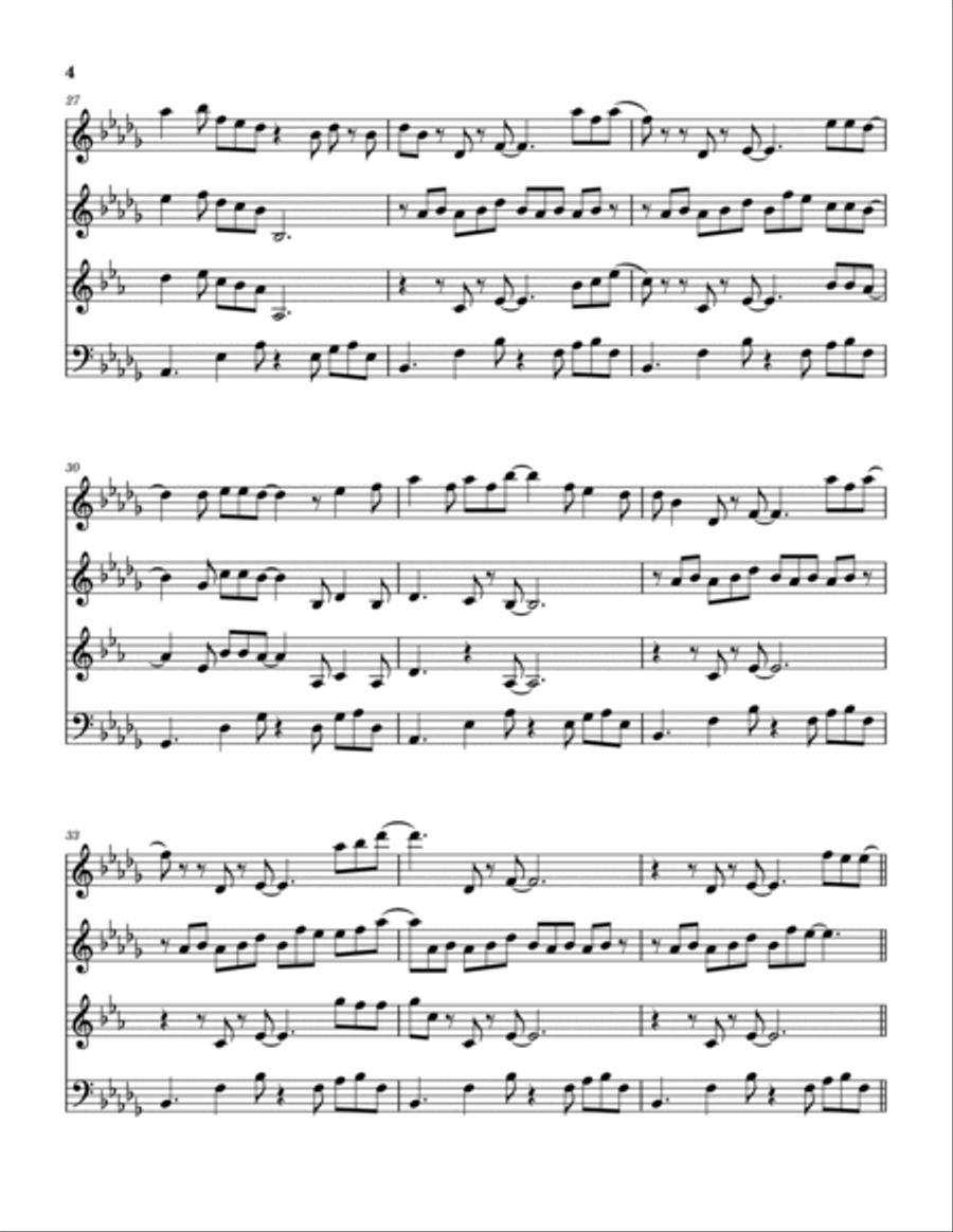 Number One Woodwind Quintet scores gallery preview page 5