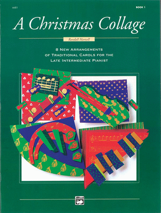 Book cover for A Christmas Collage, Book 1