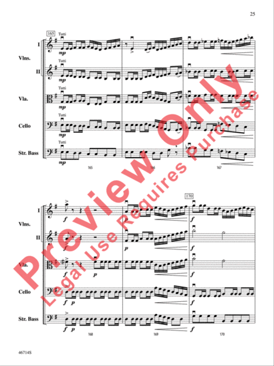 Yumiweeus String Orchestra scores gallery preview page 26