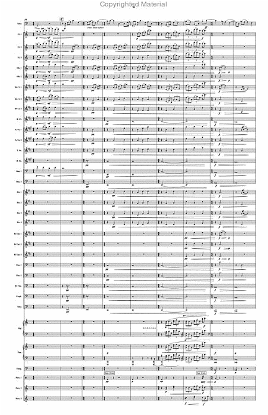 Concerto Concert Band scores gallery preview page 13
