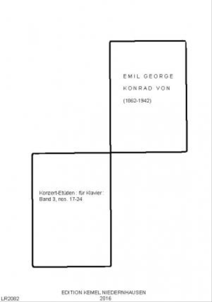Konzert-Etüden Piano Solo scores gallery preview page 1