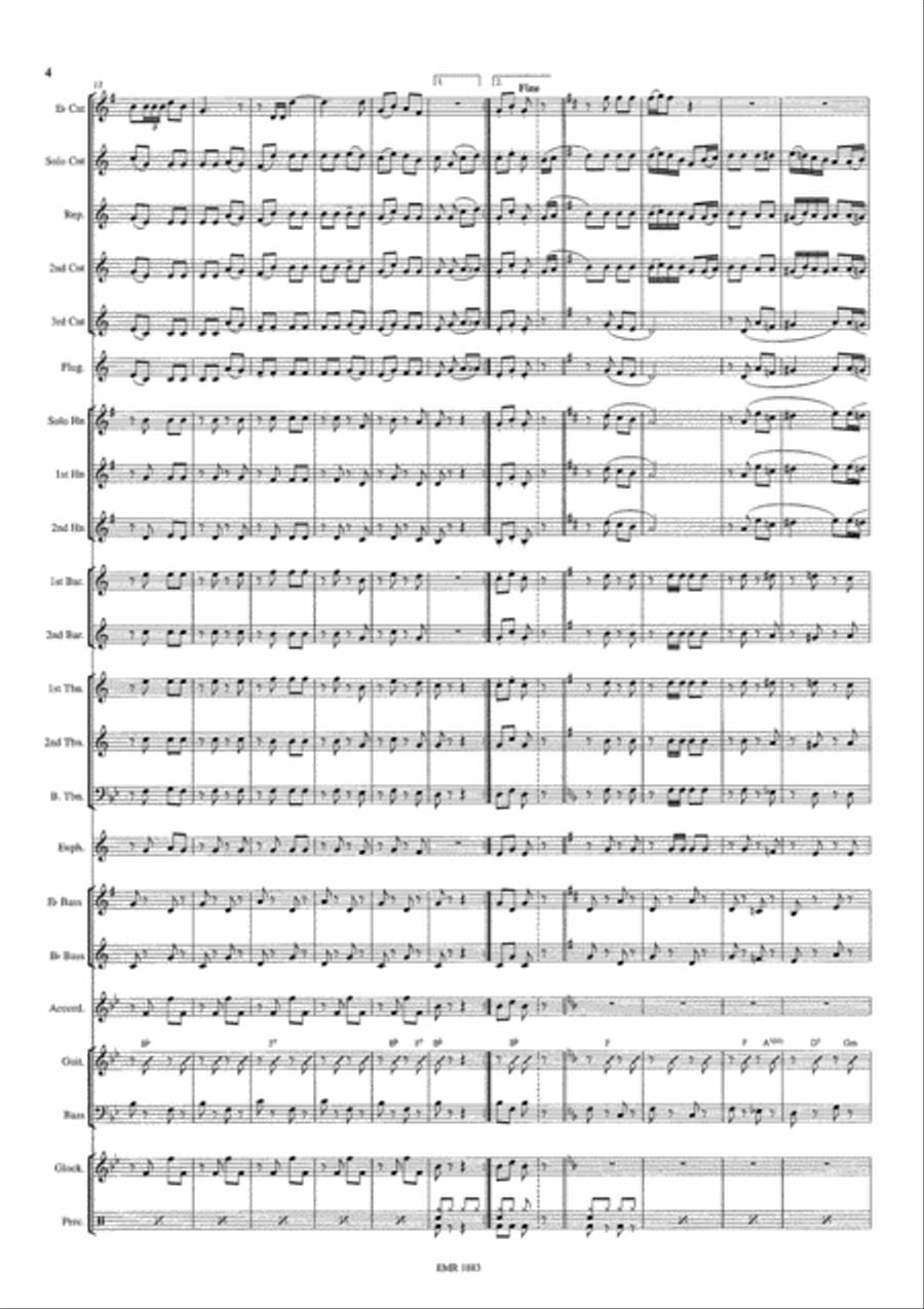 Amboss Polka Brass Band scores gallery preview page 5