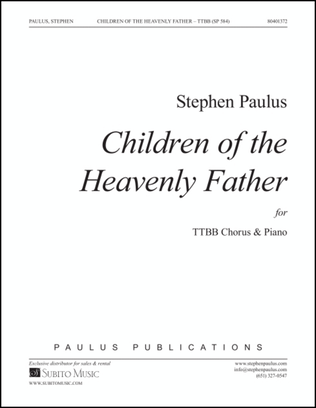 Book cover for Children of the Heavenly Father (TTBB)