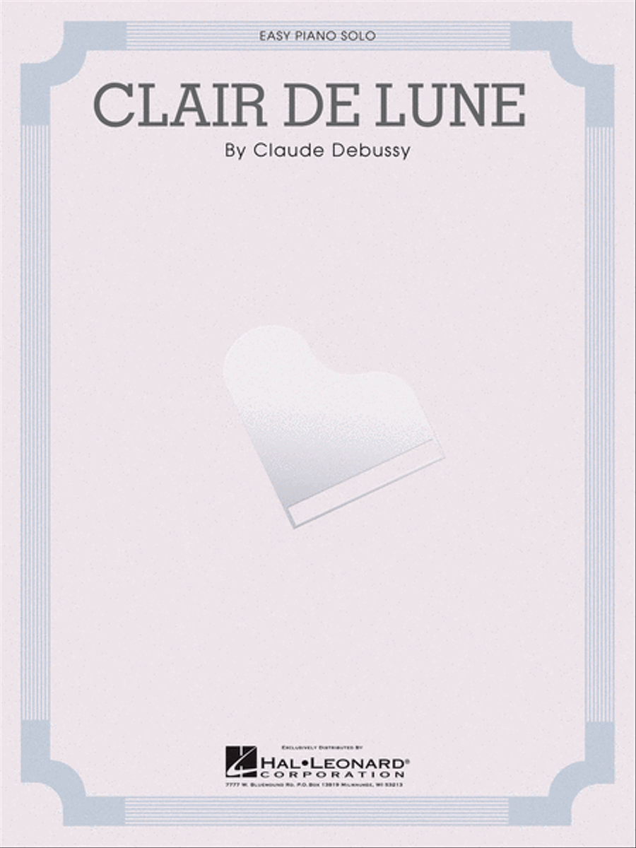 Clair De Lune - Easy Piano