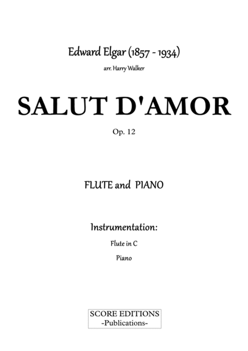Salut D' Amour (for Flute and Piano) image number null
