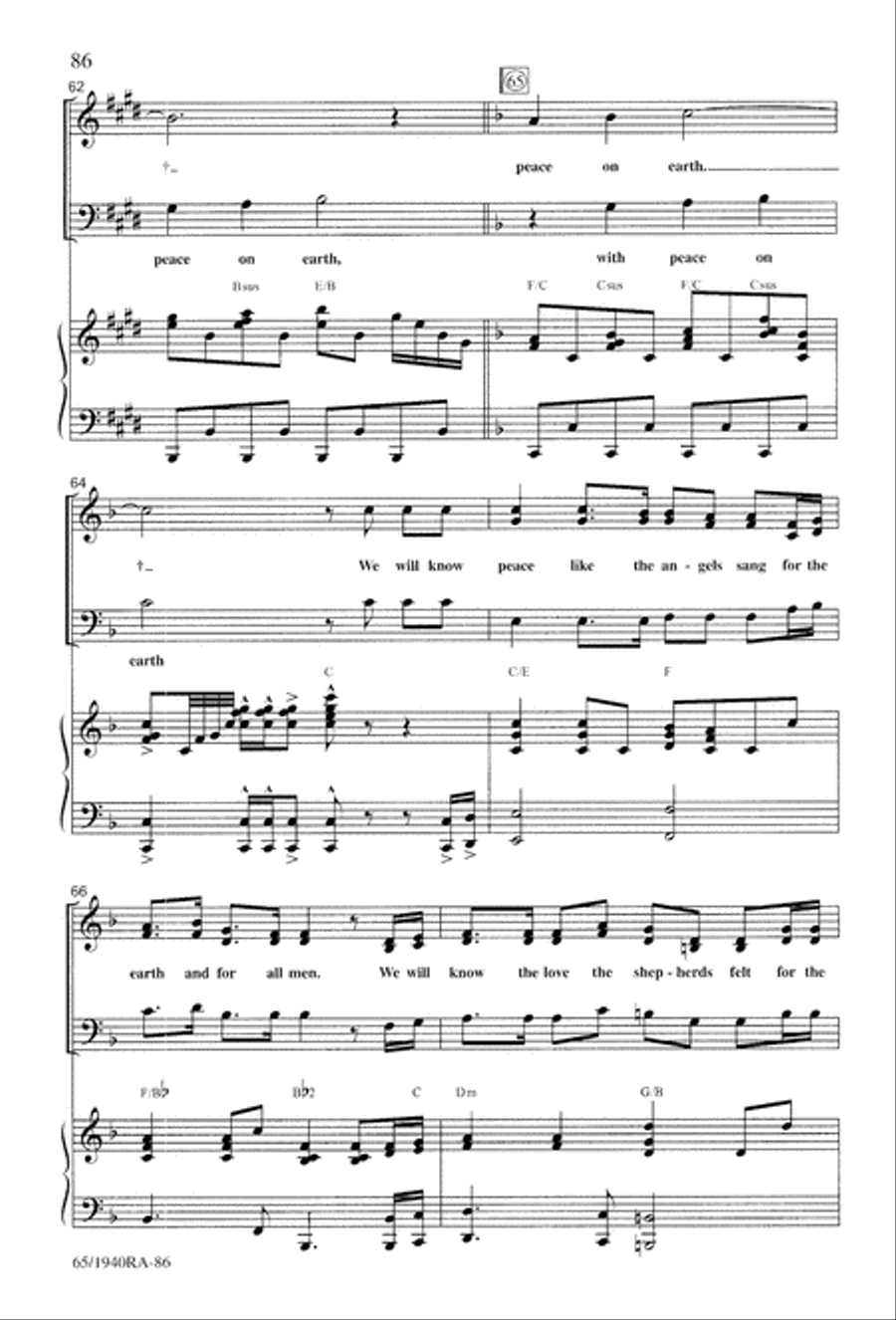 We Will Know Peace 3-Part scores gallery preview page 88