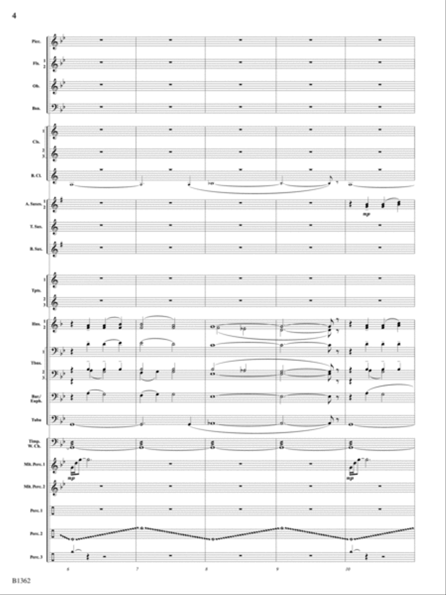 Rituals: Score Concert Band scores gallery preview page 4