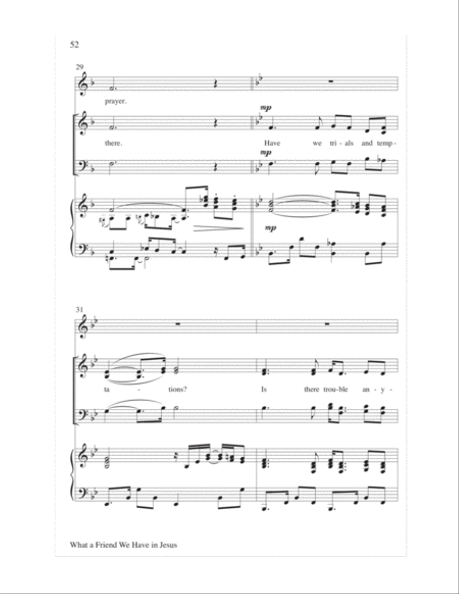 Let the Children Sing 4-Part scores gallery preview page 54