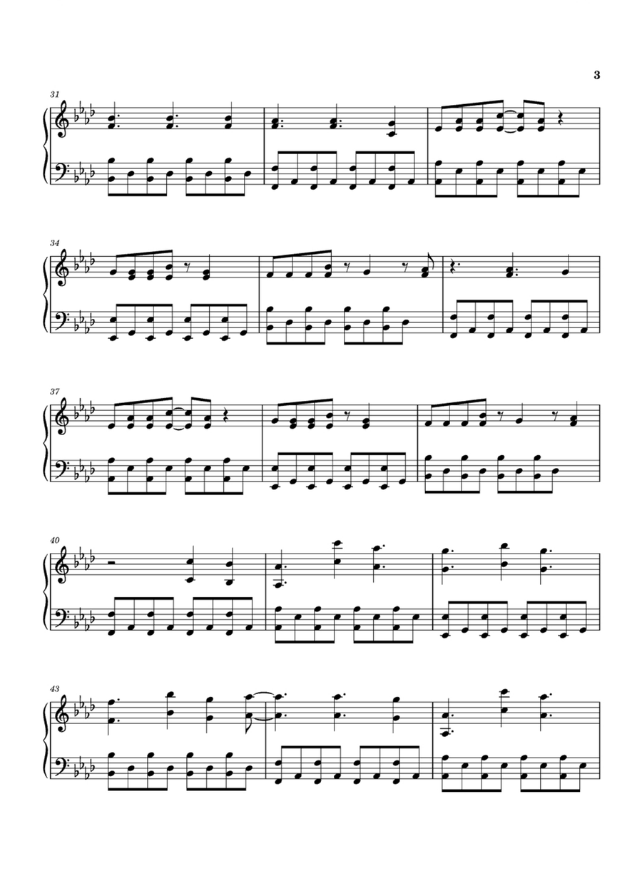 Heavenly Easy Piano scores gallery preview page 3