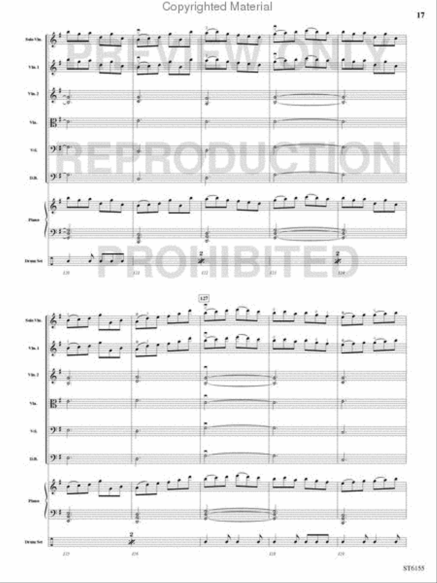 Irish Legend String Orchestra scores gallery preview page 15