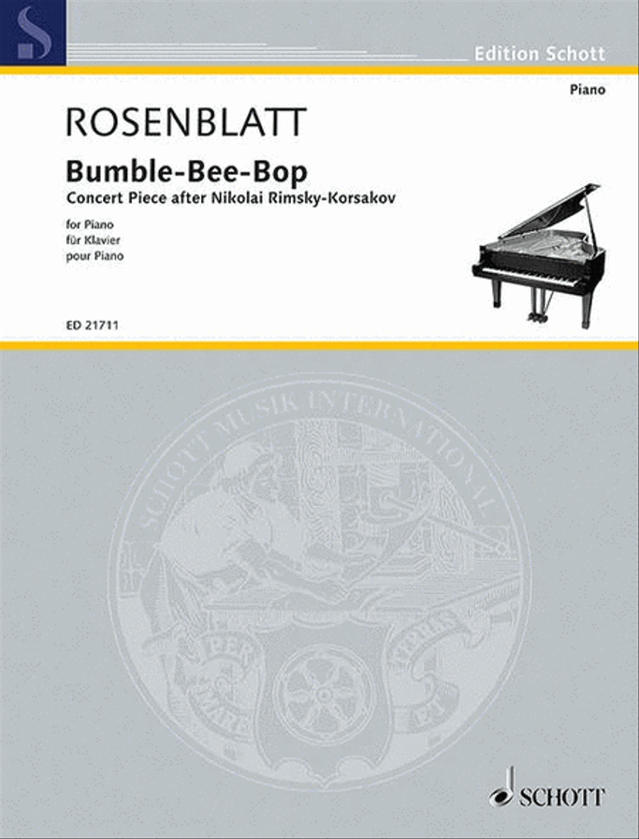 Bumble-Bee-Bop Piano Solo scores gallery preview page 1